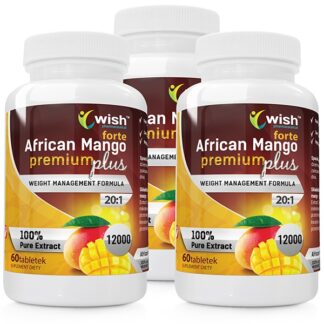 African Mango Premium Plus Forte 20:1 12000 3x 60 tabletek (180 tabletek)