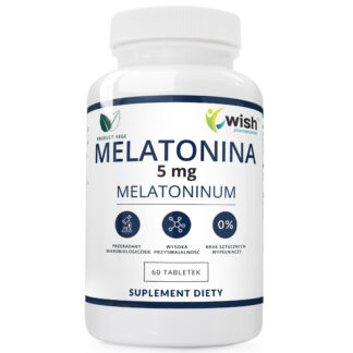 Melatonina 5mg DOBRY SEN ZDROWY SEN 60 tabletek Produkt Vege