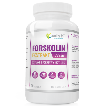 FORSKOLIN 777mg ODCHUDZANIE SPALACZ Pokrzywa Indyjska Forskolina 90 kapsułek