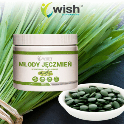 MŁODY JĘCZMIEŃ 1000 tabletek Naturalny Detox Odchudzanie Metabolizm Bio