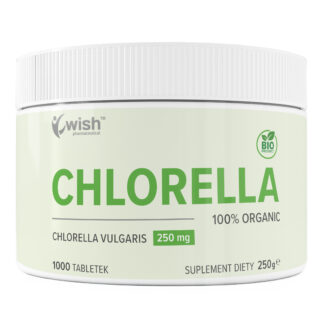 CHLORELLA DETOX OCZYSZCZENIE ODPORNOŚĆ ŻELAZO ALGI VEGE WITAMINY 1000 tab