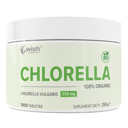 CHLORELLA DETOX OCZYSZCZENIE ODPORNOŚĆ ŻELAZO ALGI VEGE WITAMINY 1000 tab