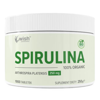 SPIRULINA BIAŁKO OCZYSZCZENIE ODPORNOŚĆ ŻELAZO ALGI WITAMINY 1000 tabletek
