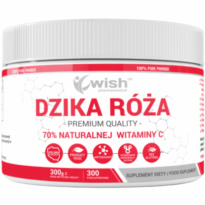 Dzika Róża Naturalna Witamina C 300 g