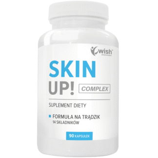 SKIN UP! COMPLEX Trądzik Skóra Sebum Cera Wrażliwa Pielęgnacja VEGE 90 kapsułek