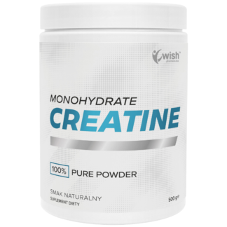 KREATYNA MONOHYDRAT NATURALNA Mięśnie Siła Regeneracja Koncentracja 500 g KREATYNA MONOHYDRAT NATURALNA Mięśnie Siła Regeneracja Koncentracja 500 g