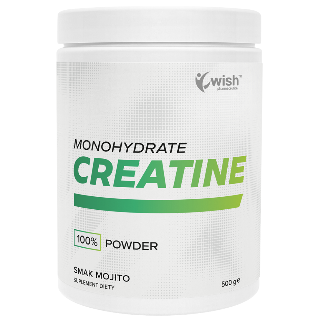 KREATYNA MONOHYDRAT SMAK MOJITO 500 g KREATYNA MONOHYDRAT SMAK MOJITO 500 g